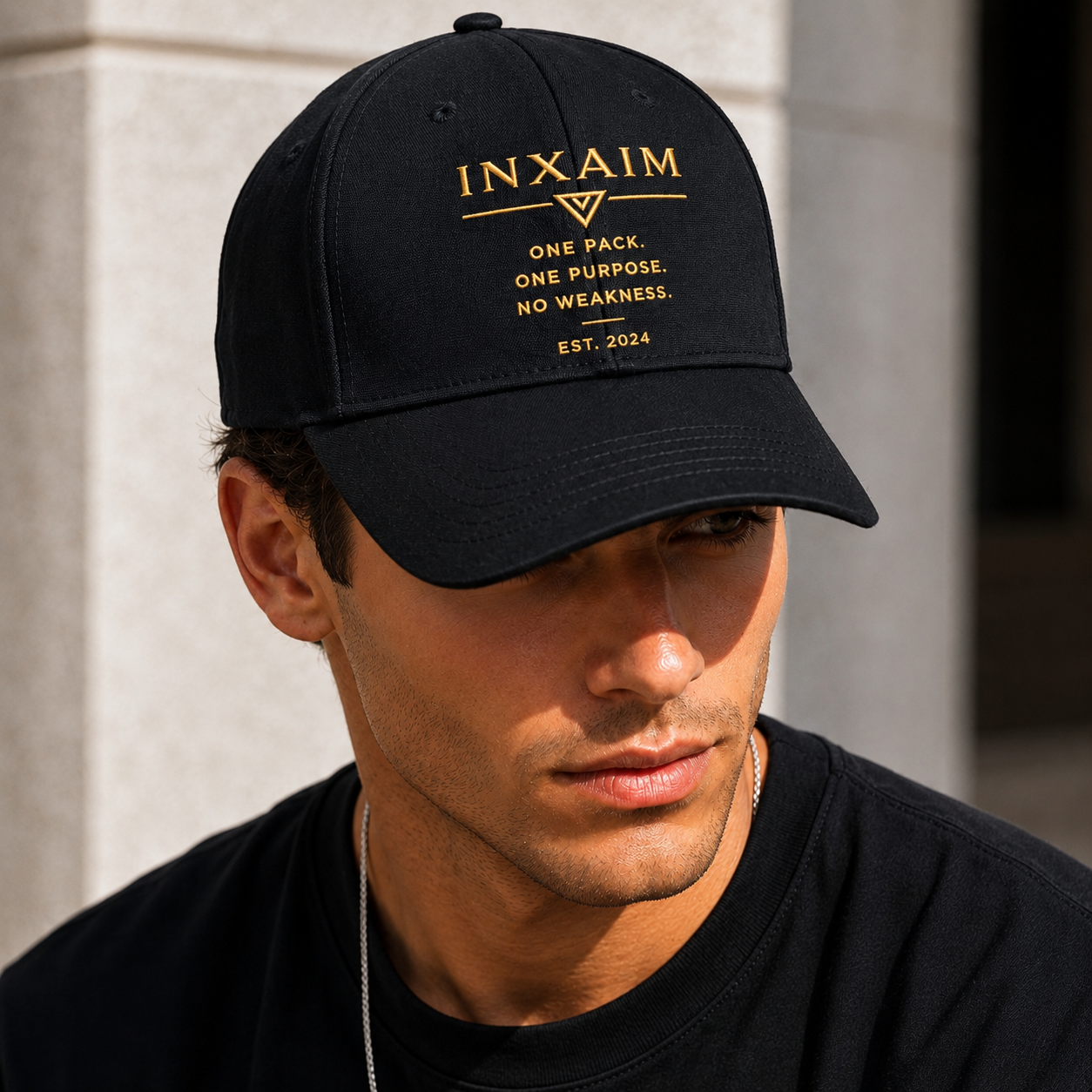 GORRA INXAIM BLACK EDITION™ Brodada Premium