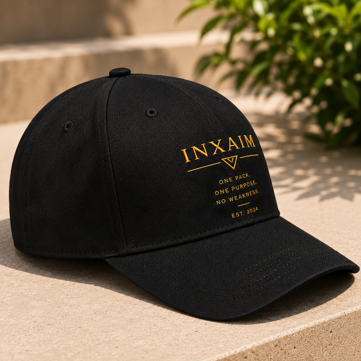 GORRA INXAIM BLACK EDITION™ Brodada Premium